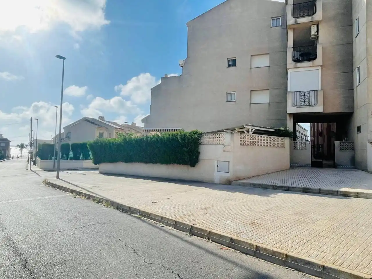 Vista exterior de Pis en venda en Cartagena amb Terrassa i Balcó