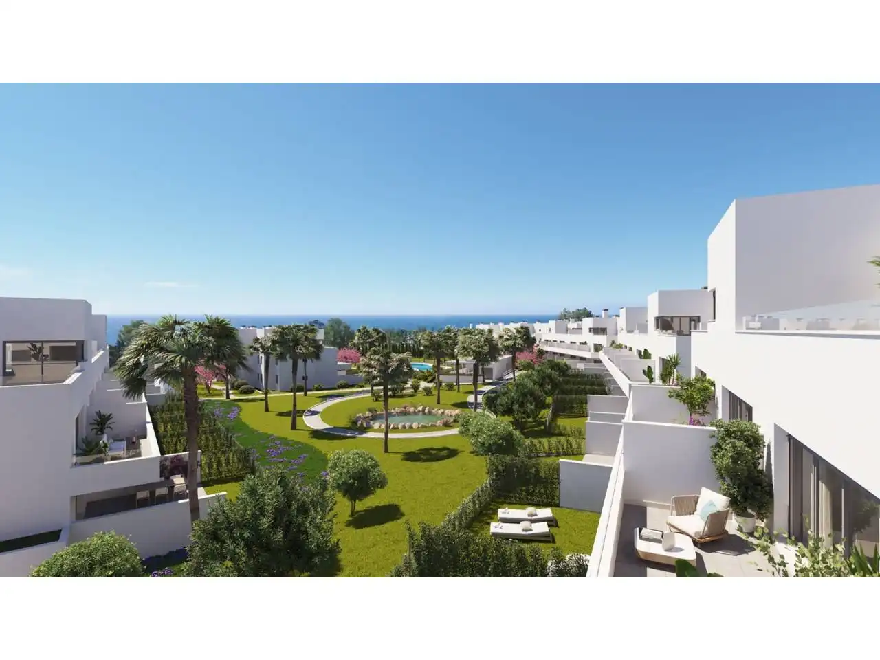 Jardí de Àtic en venda en Estepona Pueblo