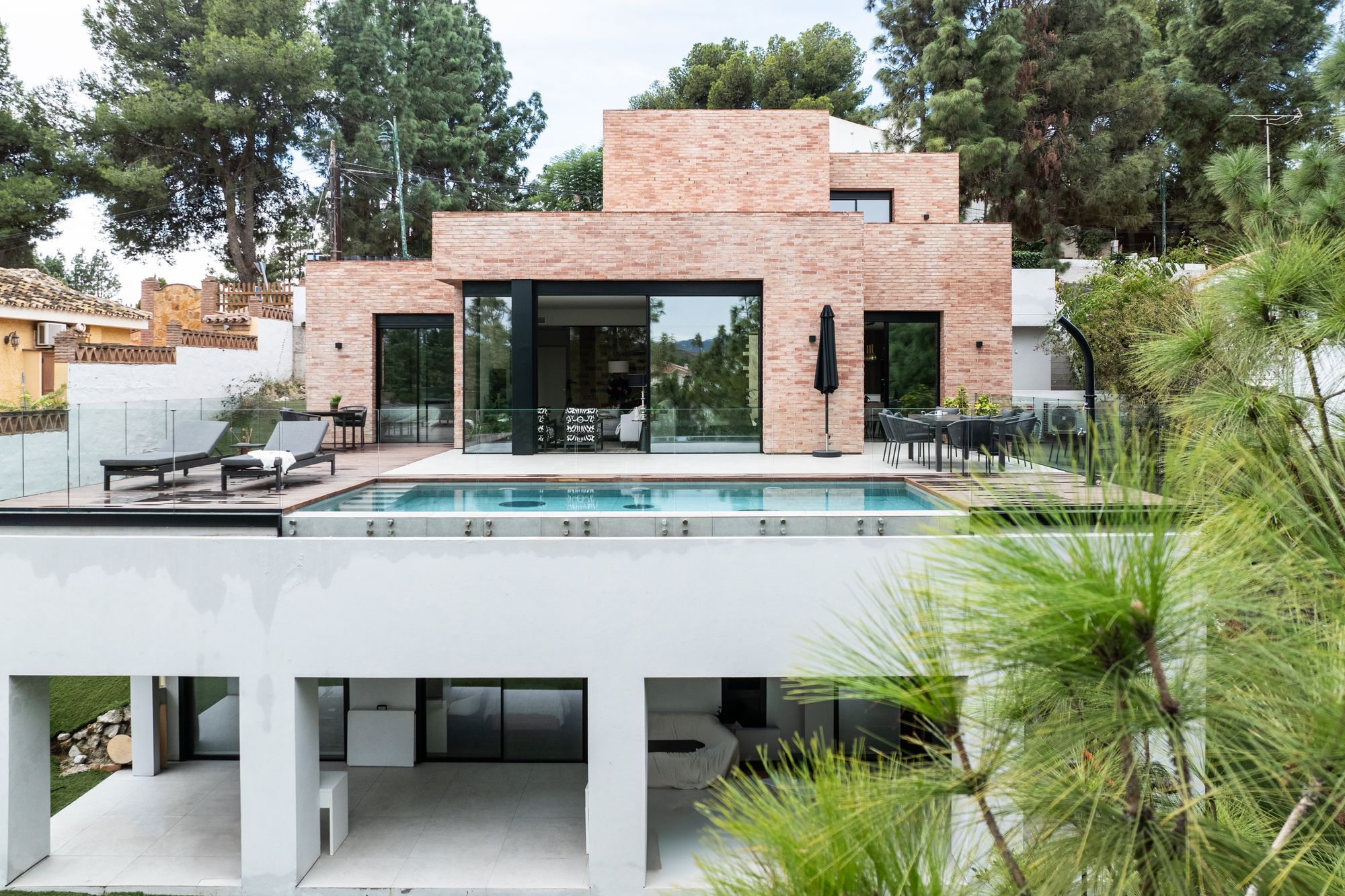 Vista exterior de Casa o xalet en venda en Málaga Capital amb Terrassa