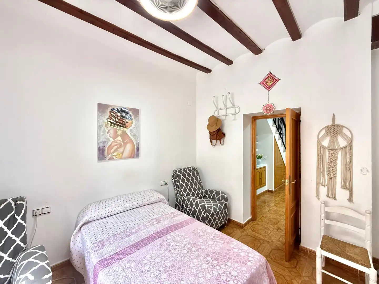 Habitación de Casa o chalet en venta en Manuel con Terraza y Balcón