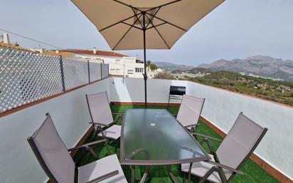 Terrassa de Casa o xalet en venda en La Nucia amb Aire condicionat, Calefacció i Terrassa