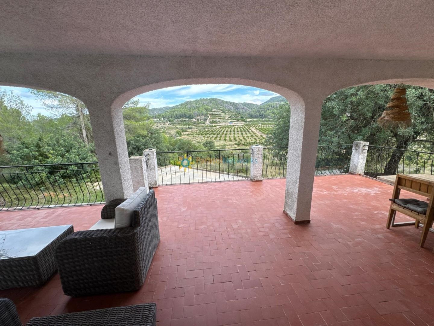 Jardín de Casa o chalet en venta en Villalonga con Aire acondicionado, Jardín privado y Terraza