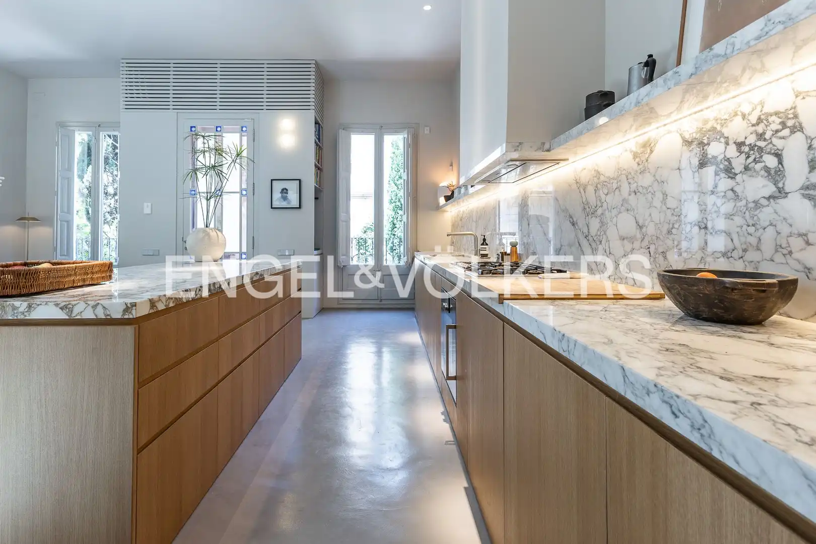 Kitchen of Houses for rent in Barcelona  with Air Conditioner, Heating and Private garden