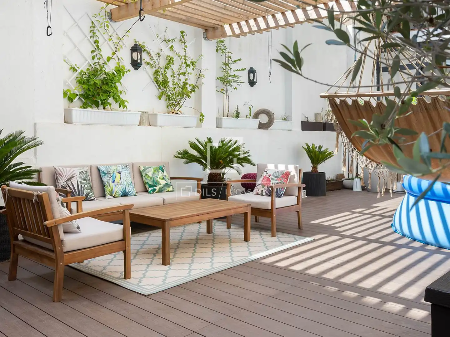 Terrassa de Pis en venda en Barcelona amb Aire condicionat, Calefacció i Jardí privat