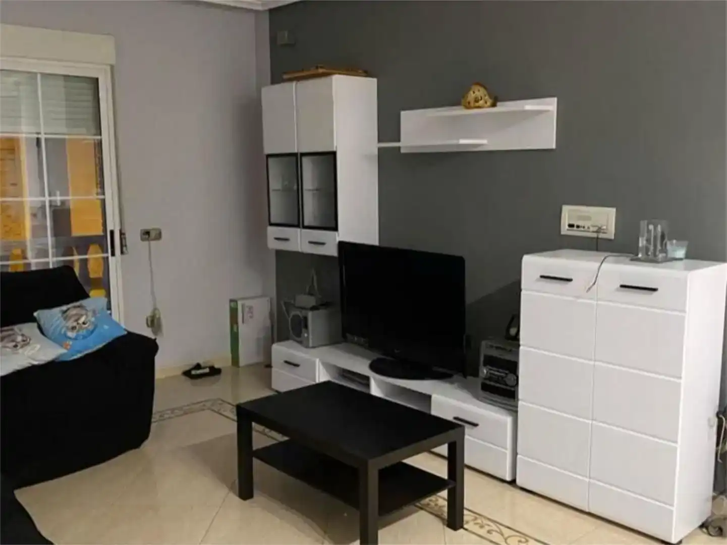 Sala de estar de Dúplex en venta en  Murcia Capital con Aire acondicionado y Balcón