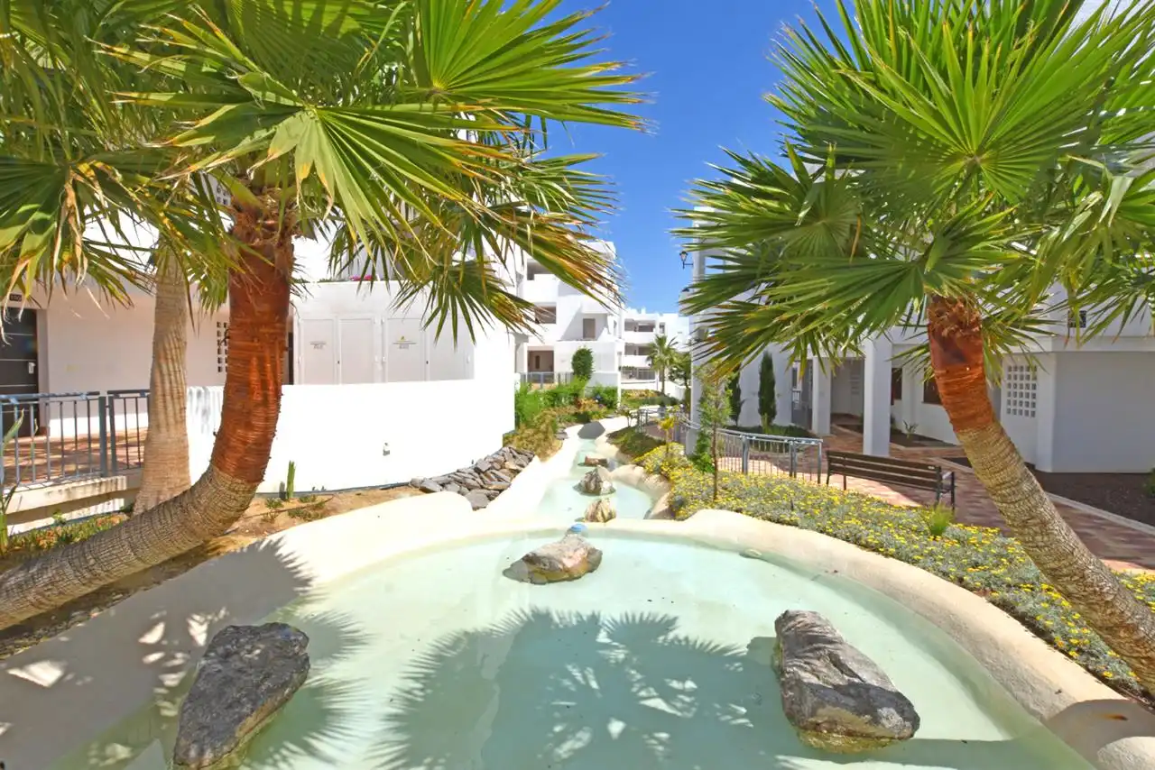 Vista exterior de Apartamento en venta en Pulpí con Aire acondicionado, Piscina y Amueblado
