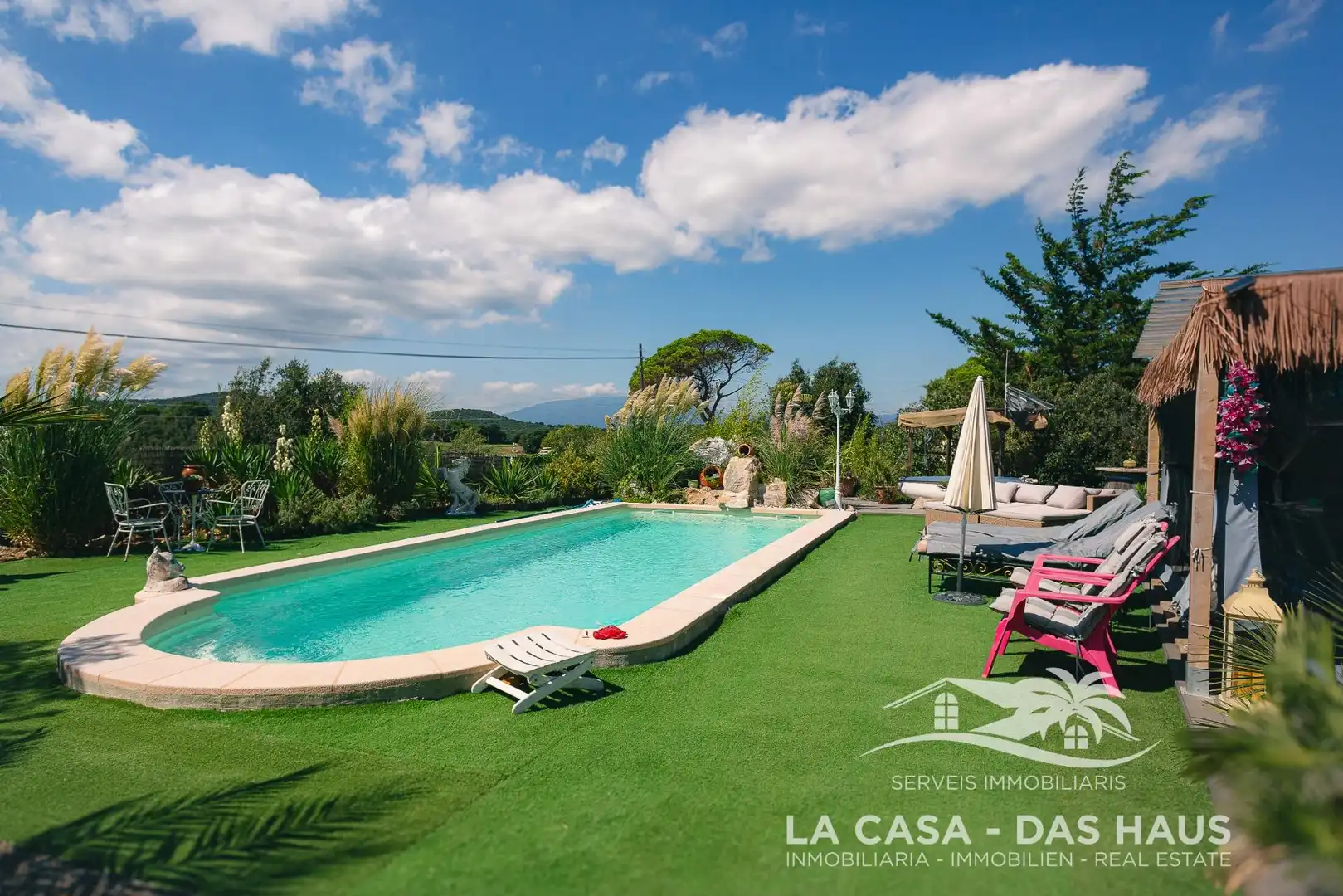 Piscina de Finca rústica en venta en Maçanet de la Selva