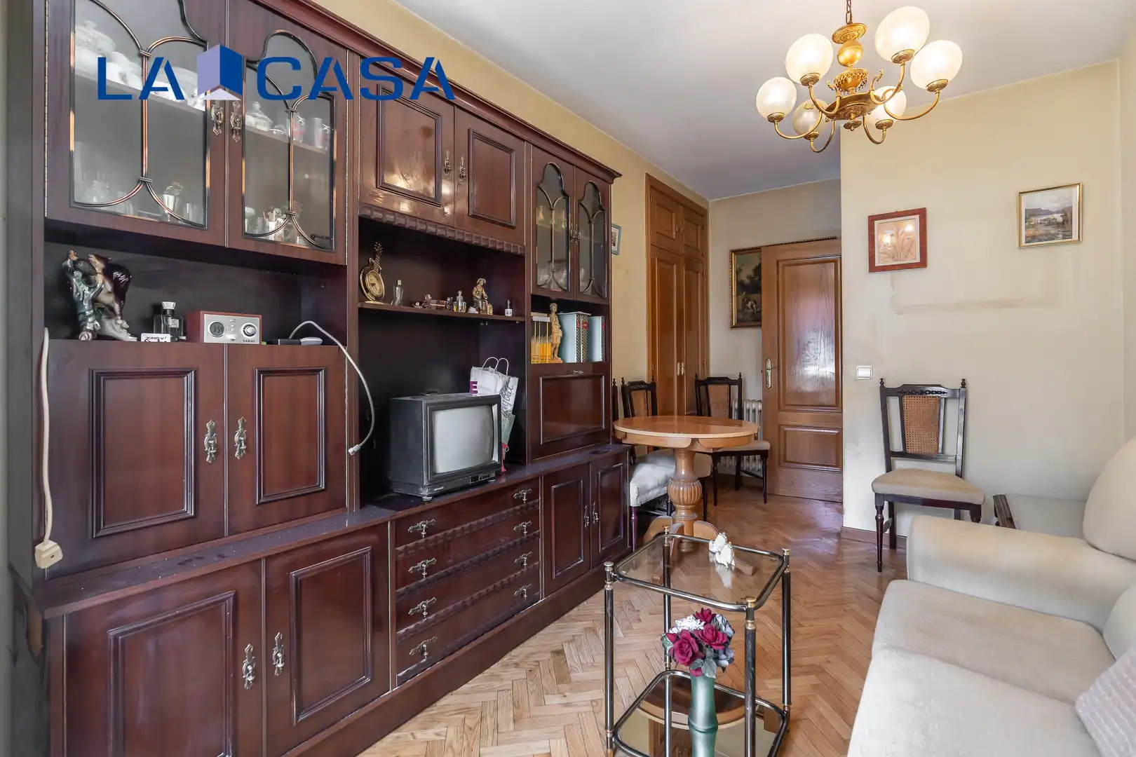 Sala de estar de Piso en venta en Madrid con Calefacción y Balcón