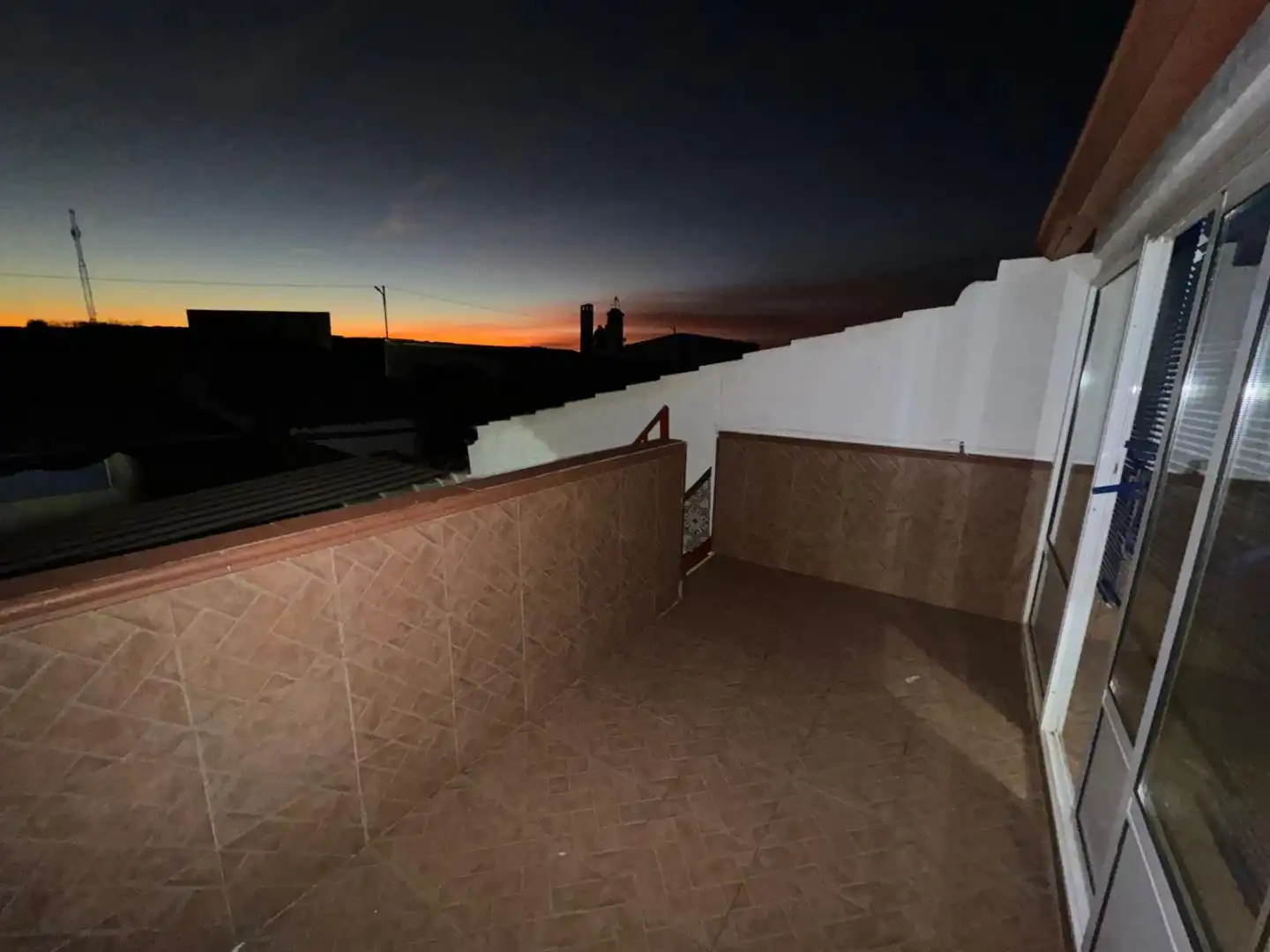 Terrassa de Casa adosada en venda en Villagarcía de la Torre amb Aire condicionat, Terrassa i Traster