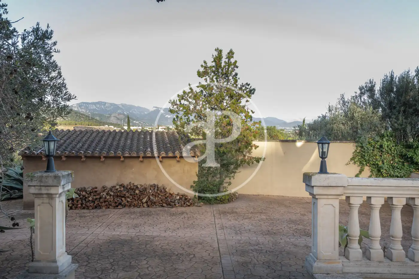 Terrassa de Casa o xalet en venda en  Palma de Mallorca amb Calefacció, Jardí privat i Terrassa