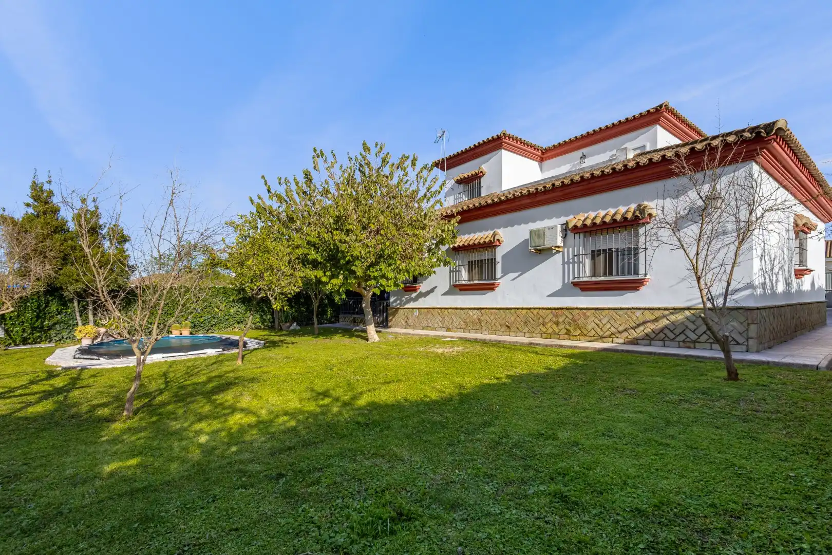 Garden of Houses for sale in El Puerto de Santa María  with Air Conditioner, Private garden and Terrace
