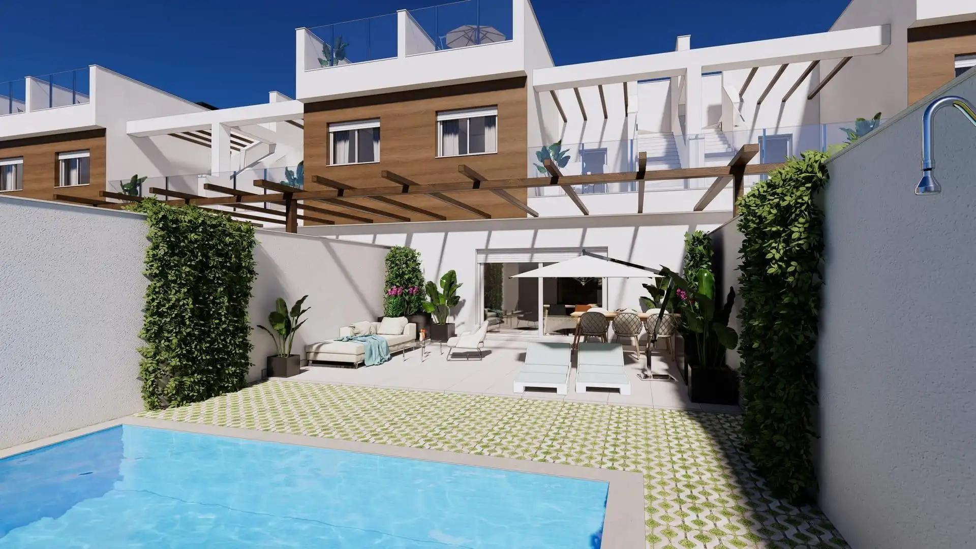 Habitatge amb piscina en venda a Las Lomas de Rame - Bahía Bella, imagen 10