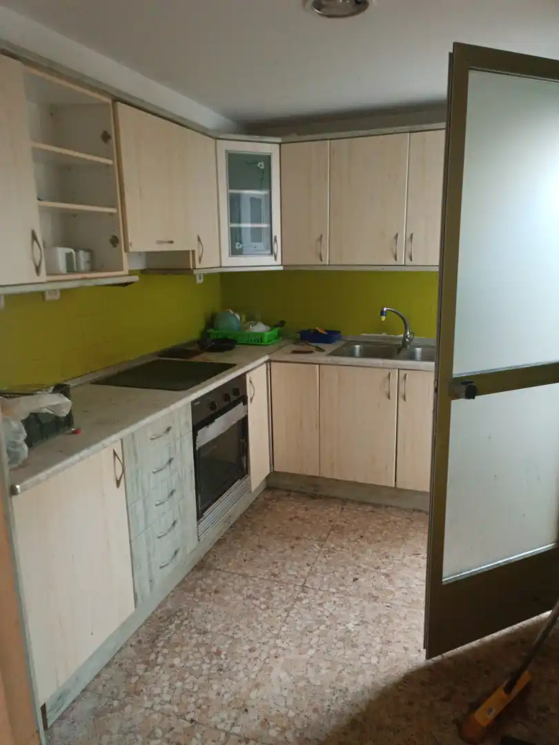 Cuina de Àtic en venda en Gandia amb Parquet, Terrassa i Balcó