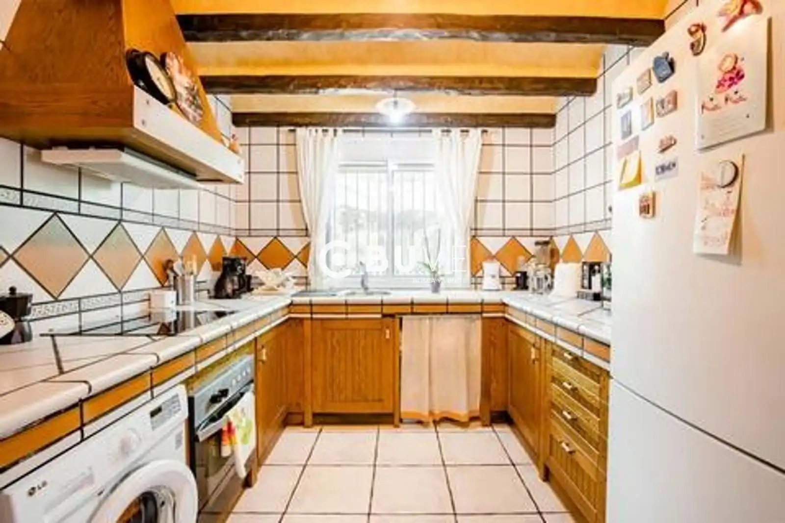 Cocina de Casa o chalet de alquiler en Coria del Río con Aire acondicionado, Terraza y Piscina