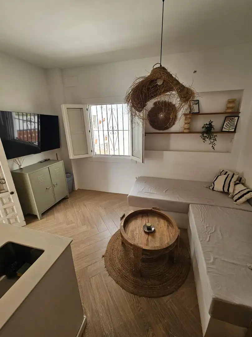 Wohnzimmer von Wohnung zum Verkauf in Vejer de la Frontera mit Möbliert