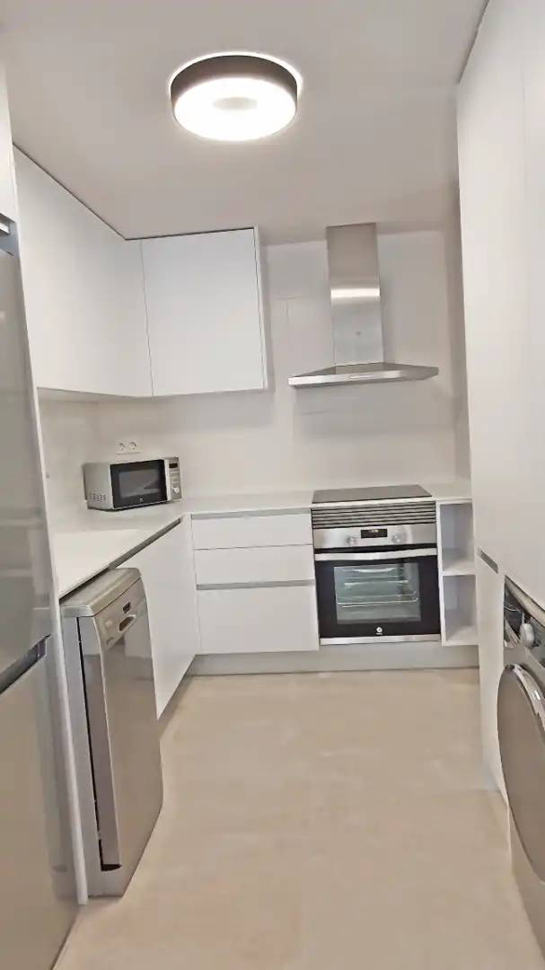Cocina de Apartamento de alquiler en Oliva con Aire acondicionado, Calefacción y Terraza