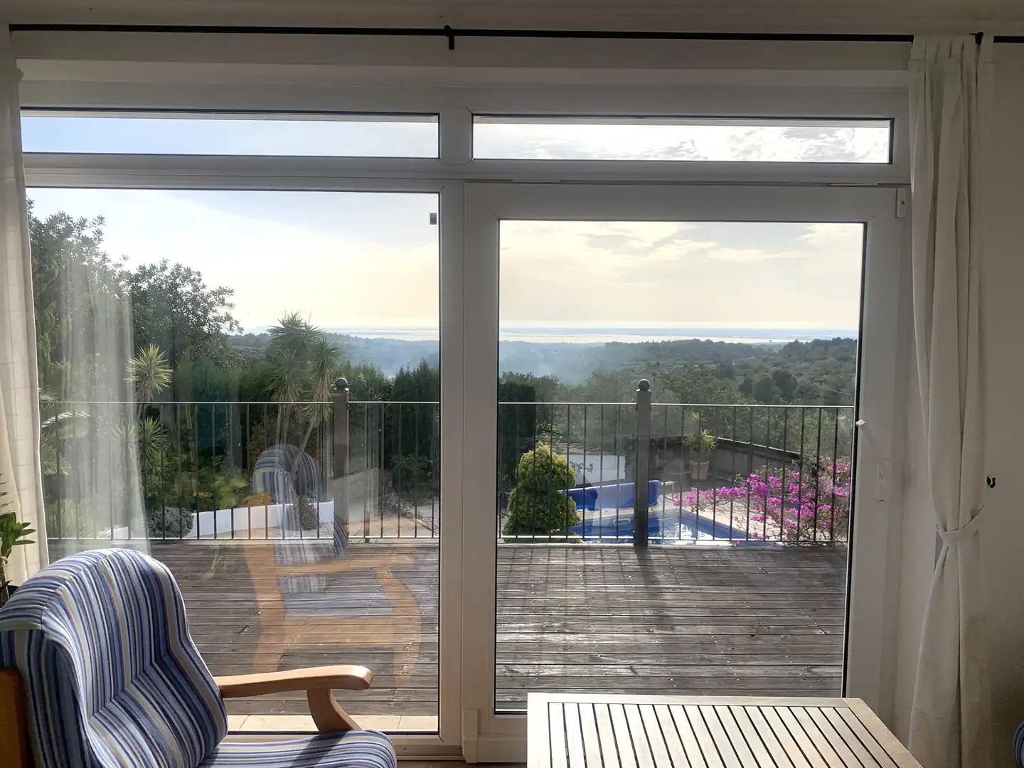 Terraza de Finca rústica en venta en El Perelló con Aire acondicionado, Calefacción y Jardín privado