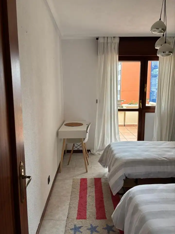 Schlafzimmer von Haus oder Chalet zur Miete in Laredo mit Privatgarten und Terrasse