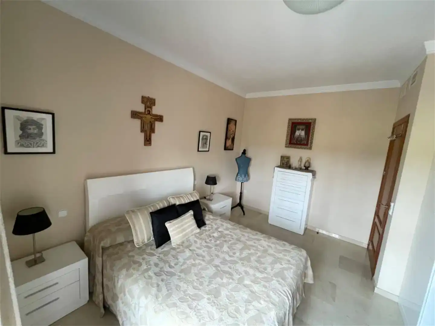 Bedroom of Houses for rent in La Rinconada  with Air Conditioner, Private garden and Storage room