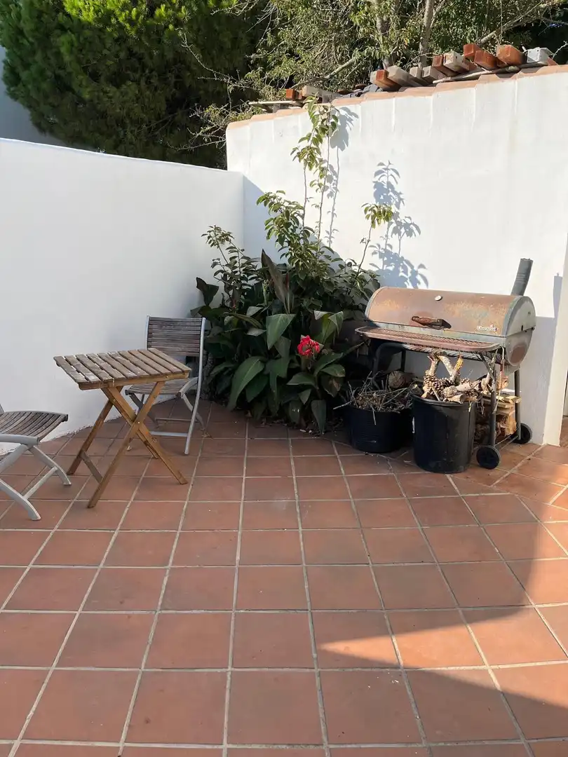 Terrassa de Casa adosada en venda en El Puerto de Santa María amb Aire condicionat, Jardí privat i Parquet
