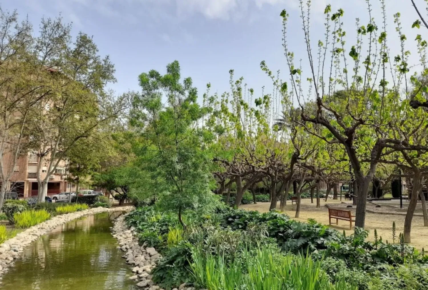 Vista exterior de Piso en venta en  Murcia Capital con Aire acondicionado, Calefacción y Trastero