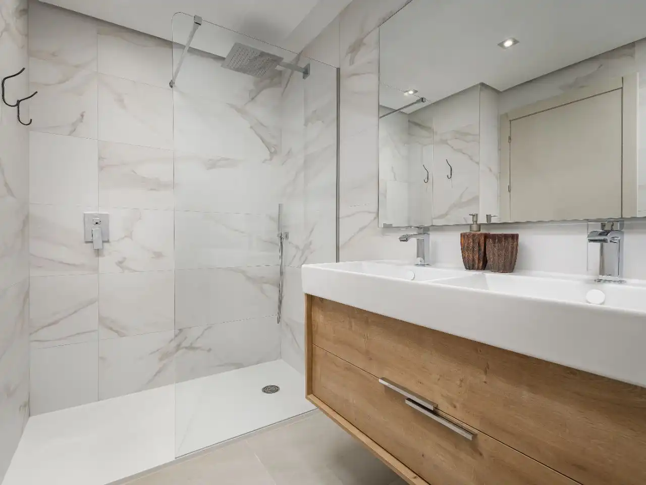 Baño de Apartamento en venta en Mijas con Aire acondicionado, Terraza y Balcón