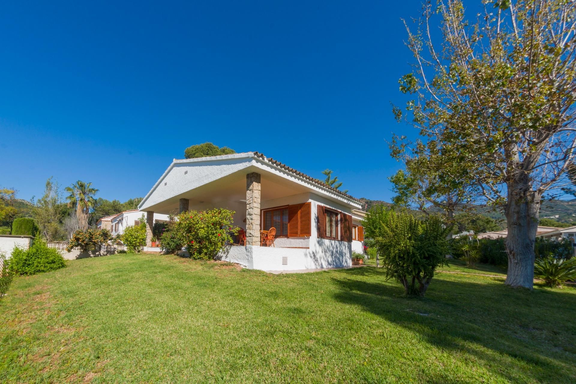 Jardí de Casa o xalet en venda en Benicasim / Benicàssim amb Calefacció, Jardí privat i Terrassa