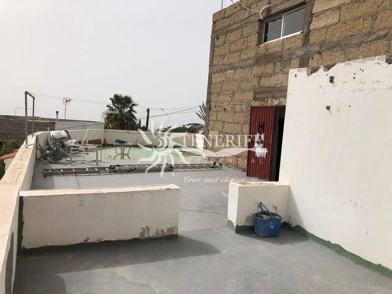 Terraza de Finca rústica en venta en Guía de Isora con Jardín privado, Trastero y Amueblado