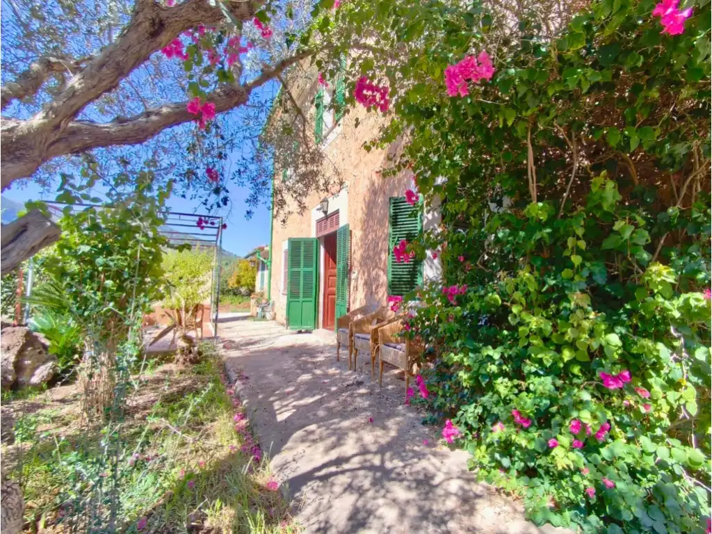 Jardí de Finca rústica en venda en Sóller amb Jardí privat, Terrassa i Moblat