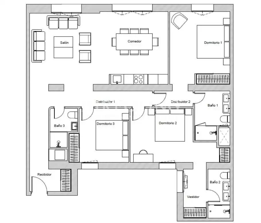 Wohnung mit Aufzug zum Verkauf in Calle de Claudio Coello, imagen 7