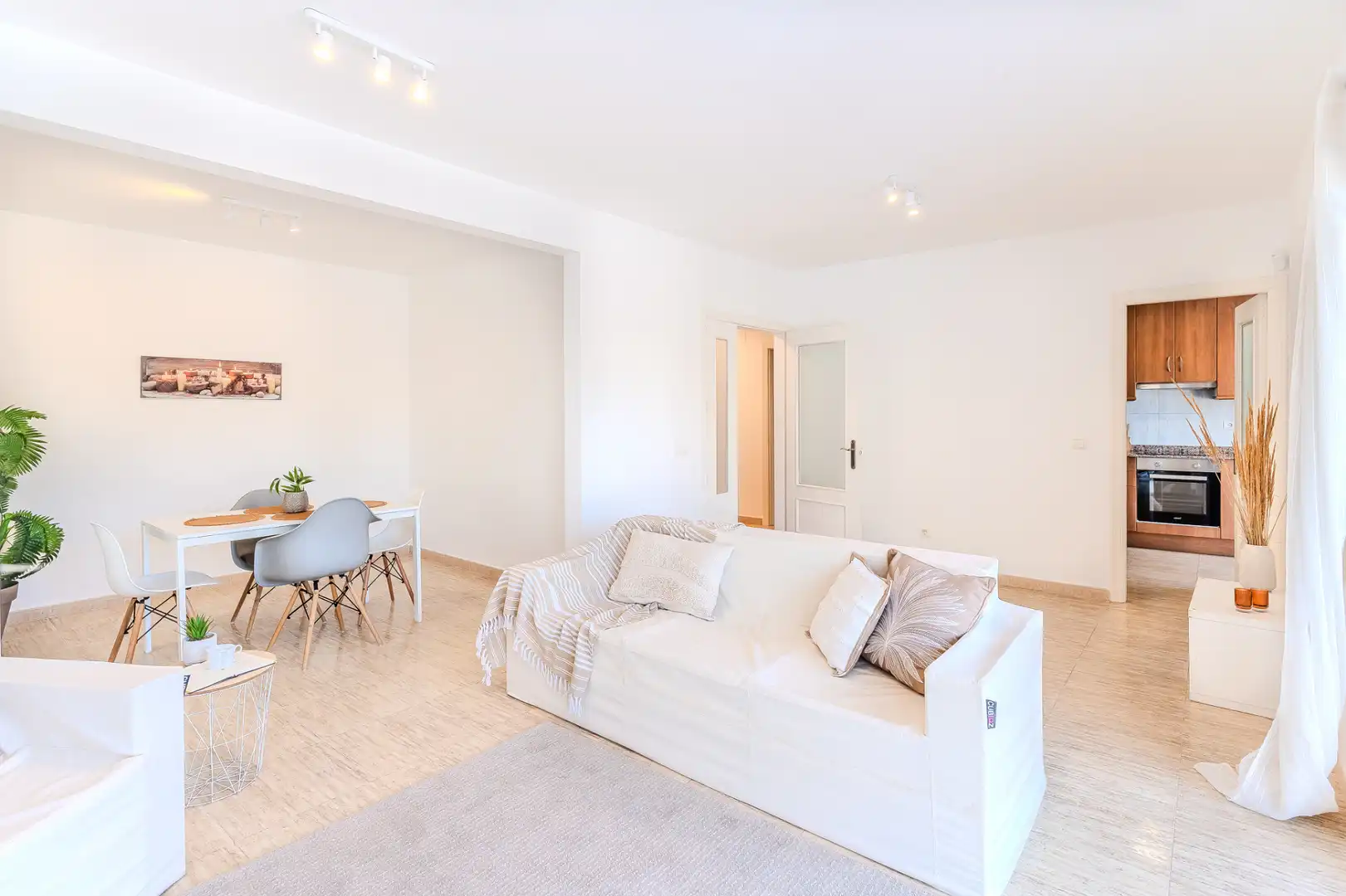 Sala de estar de Casa o chalet en venta en L'Ametlla de Mar  con Aire acondicionado, Calefacción y Jardín privado