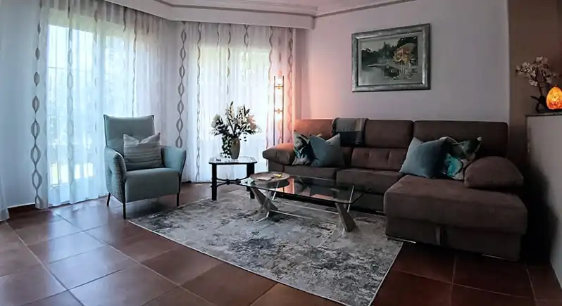 Sala d'estar de Apartament en venda en Dénia amb Aire condicionat, Calefacció i Terrassa