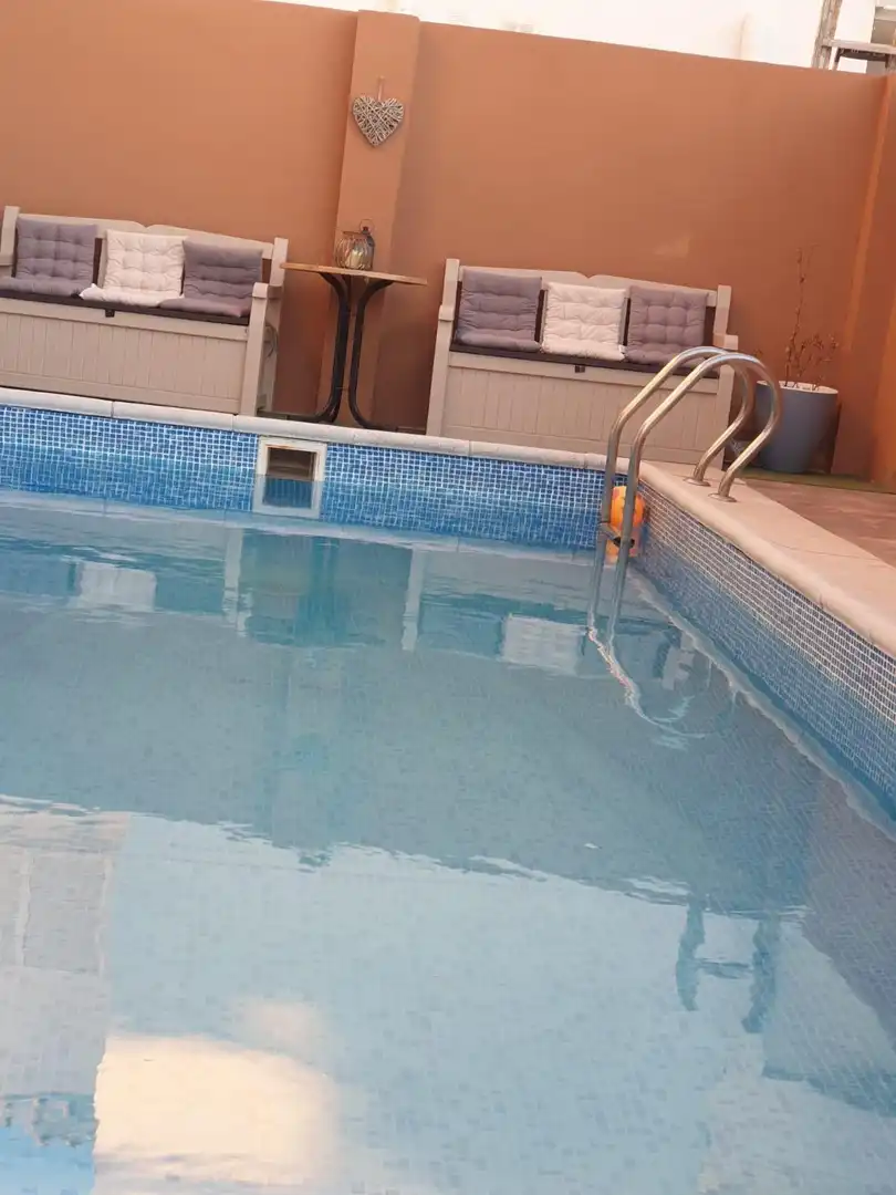 Swimming pool of Houses for sale in La Línea de la Concepción  with Air Conditioner, Terrace and Storage room