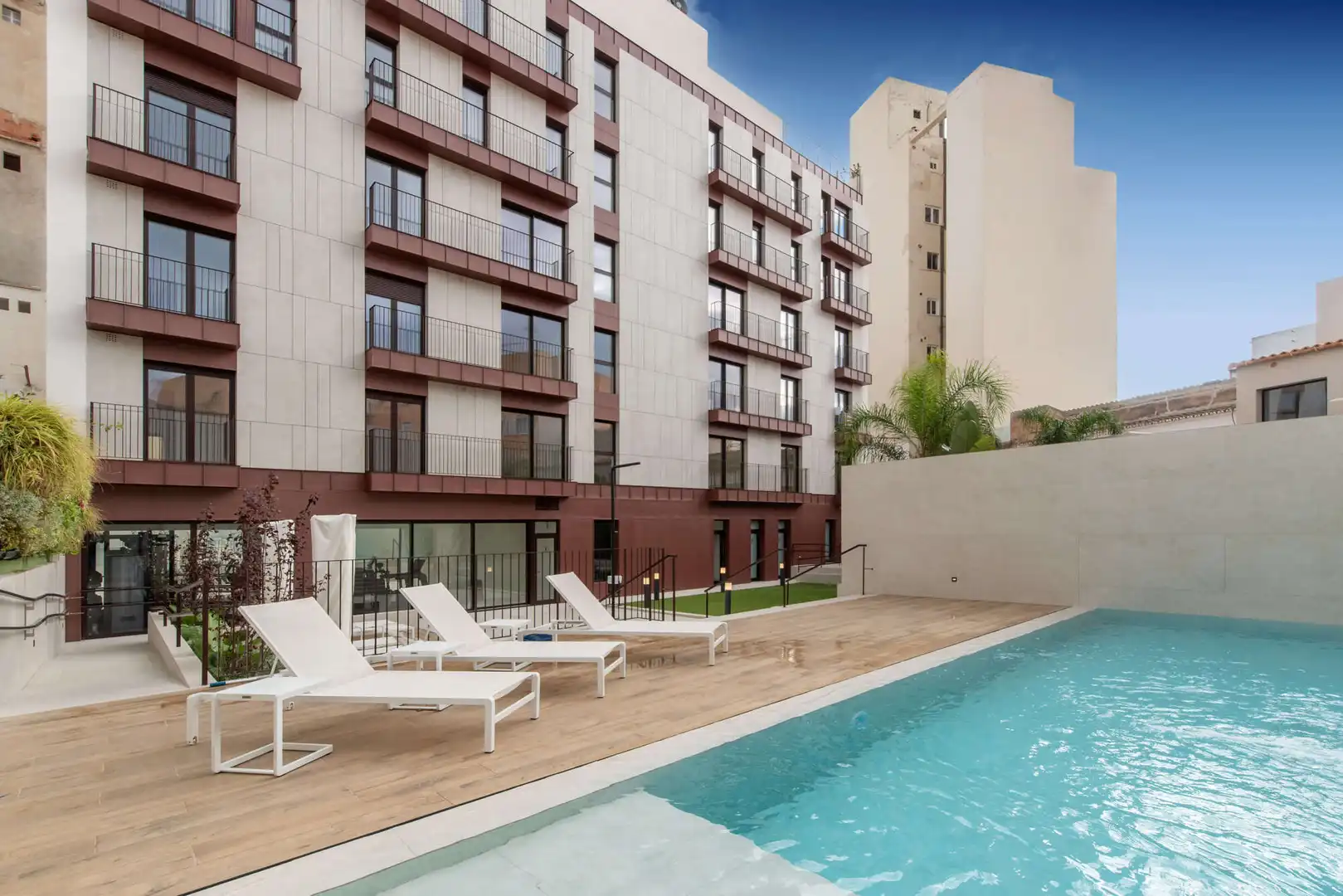 Piscina de Àtic en venda en  Palma de Mallorca amb Aire condicionat, Calefacció i Parquet