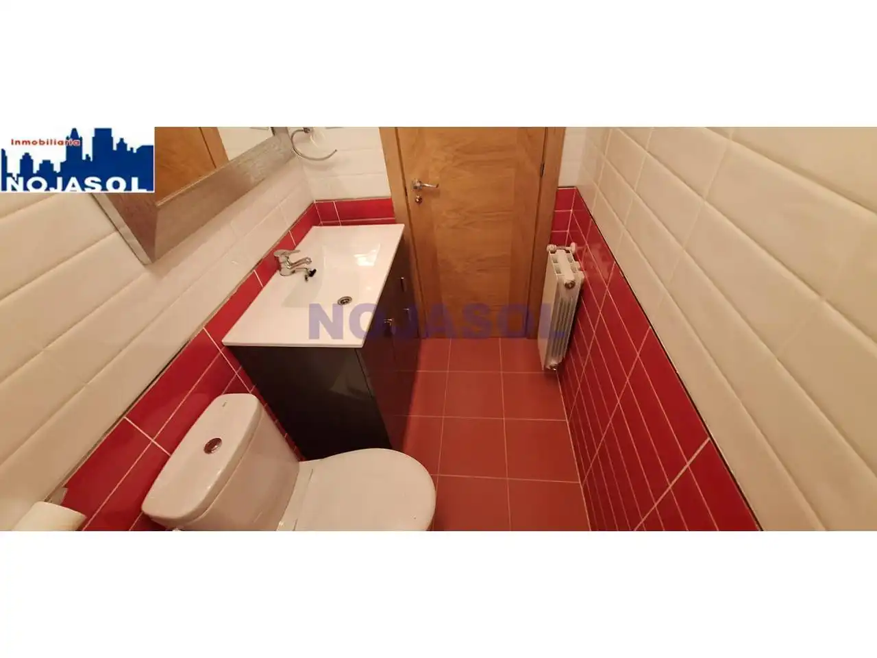 Bathroom of Flat for rent in Noja  with Heating, Terrace and Furnished
