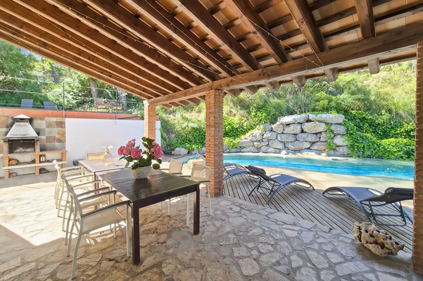 Terraza de Casa o chalet en venta en Olivella con Calefacción y Jardín privado