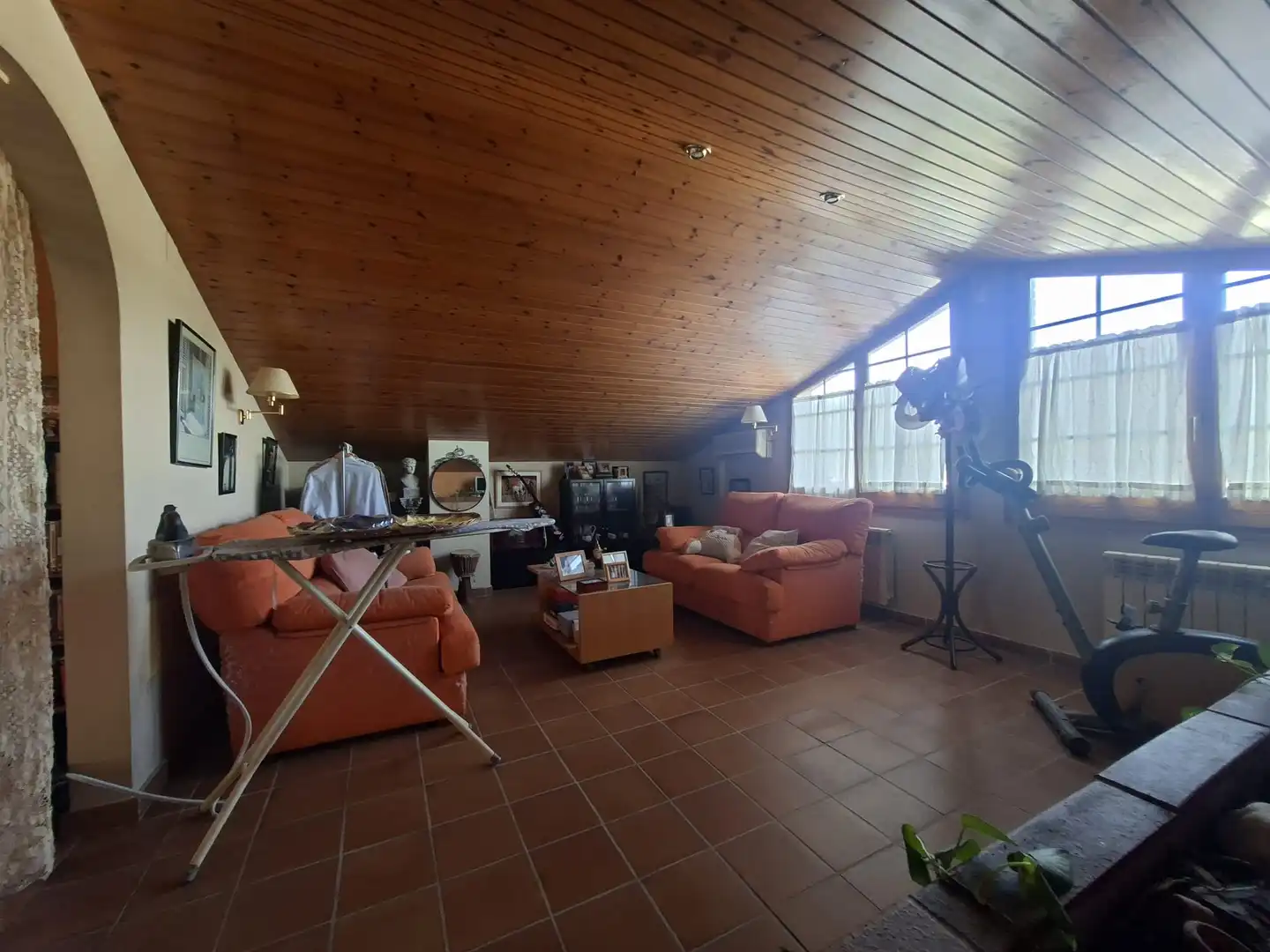 Sala de estar de Piso en venta en Caldes de Montbui