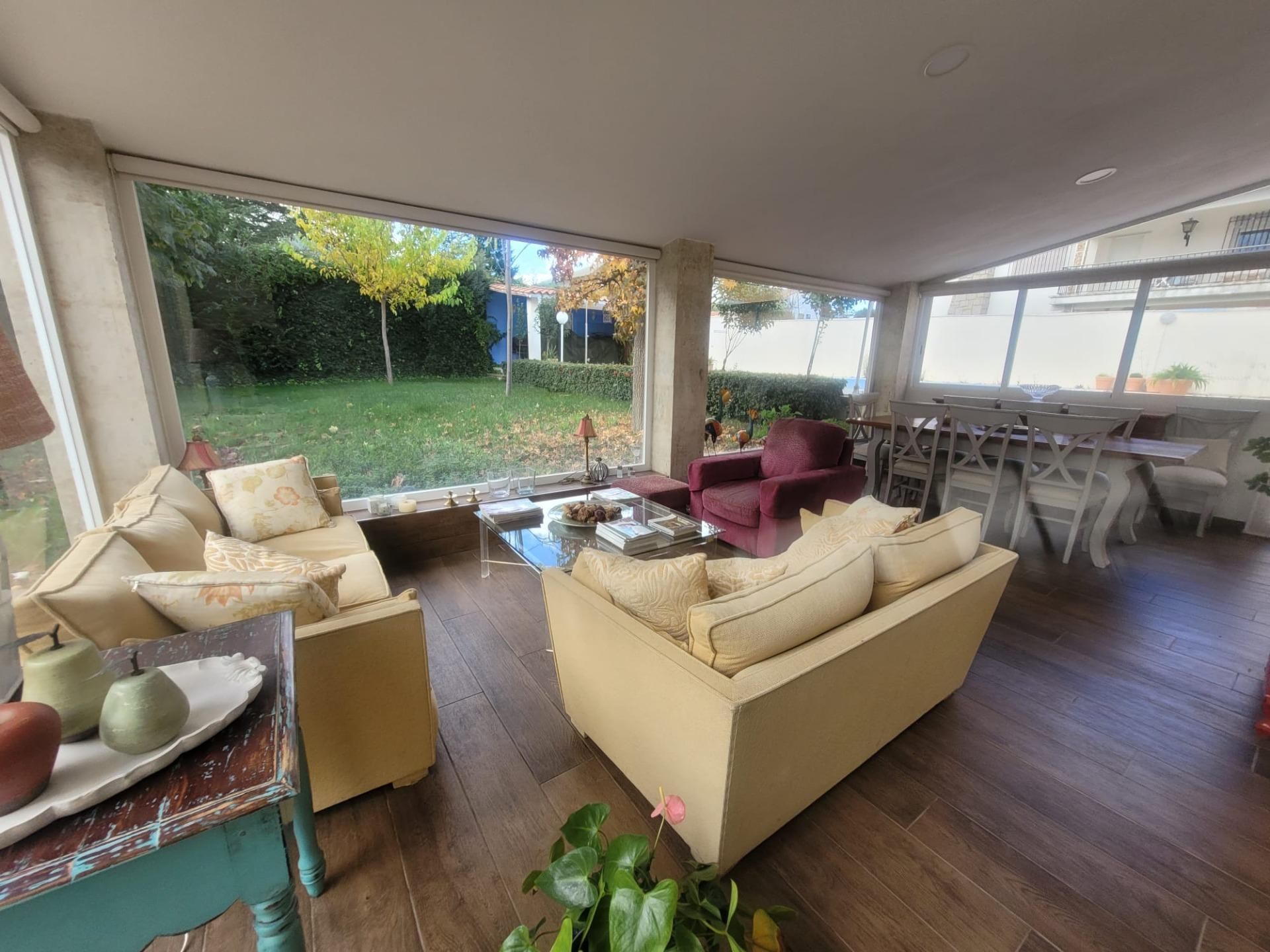 Living room of House or chalet for sale in Galindo y Perahuy  with Heating, Private garden and Storage room