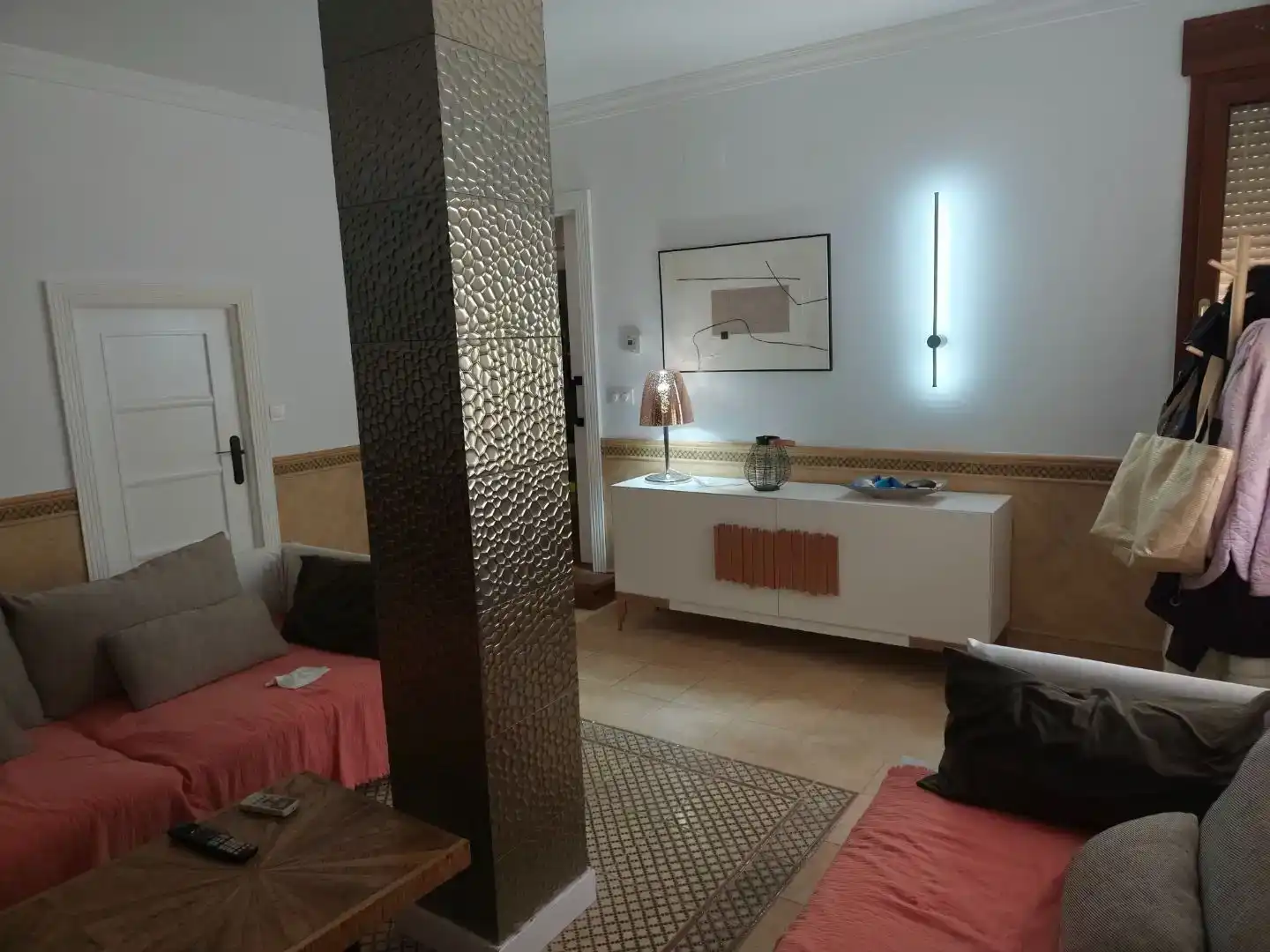 Living room of Flat for sale in Madrigueras  with Air Conditioner and Balcony
