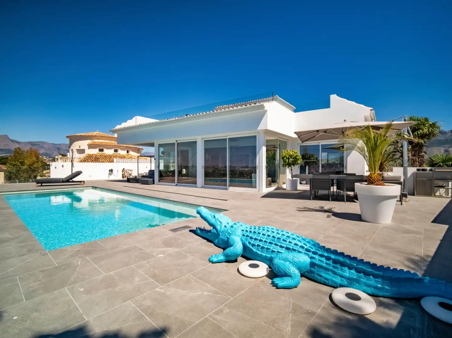 Detached house with pool for sale in Altea ciudad, imagen 4