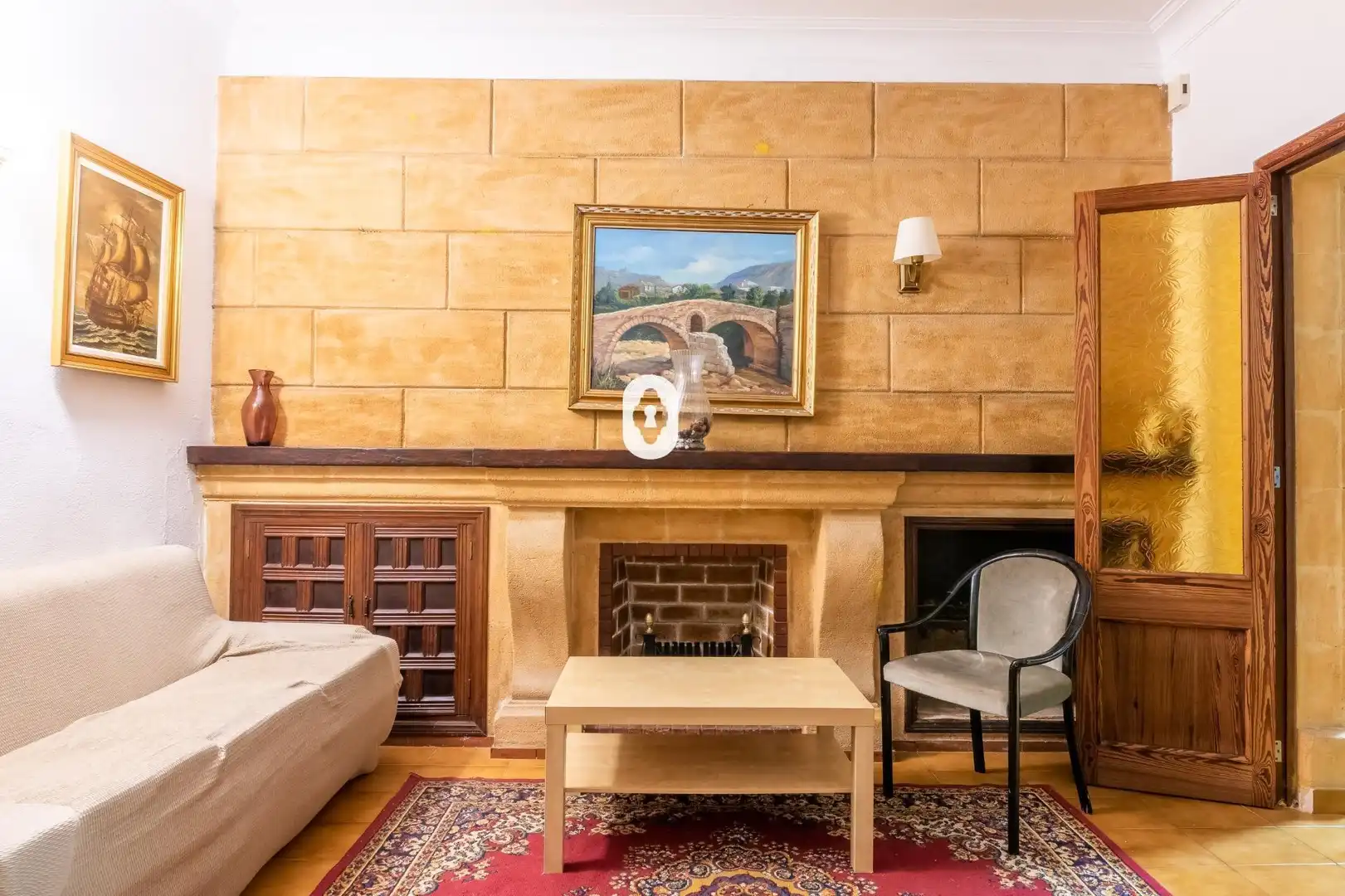 Living room of Detached homes for sale in Pollença  with Air Conditioner, Terrace and Storage room