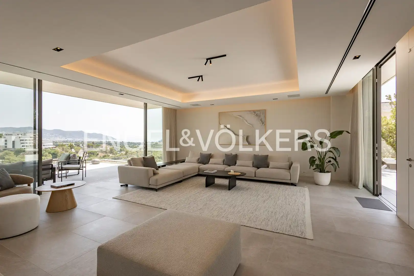 Living room of Houses for rent in Sitges  with Air Conditioner, Heating and Private garden