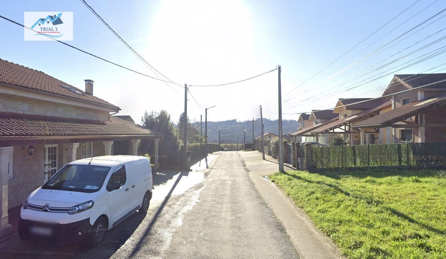 Exterior view of House or chalet for sale in A Baña    with Private garden