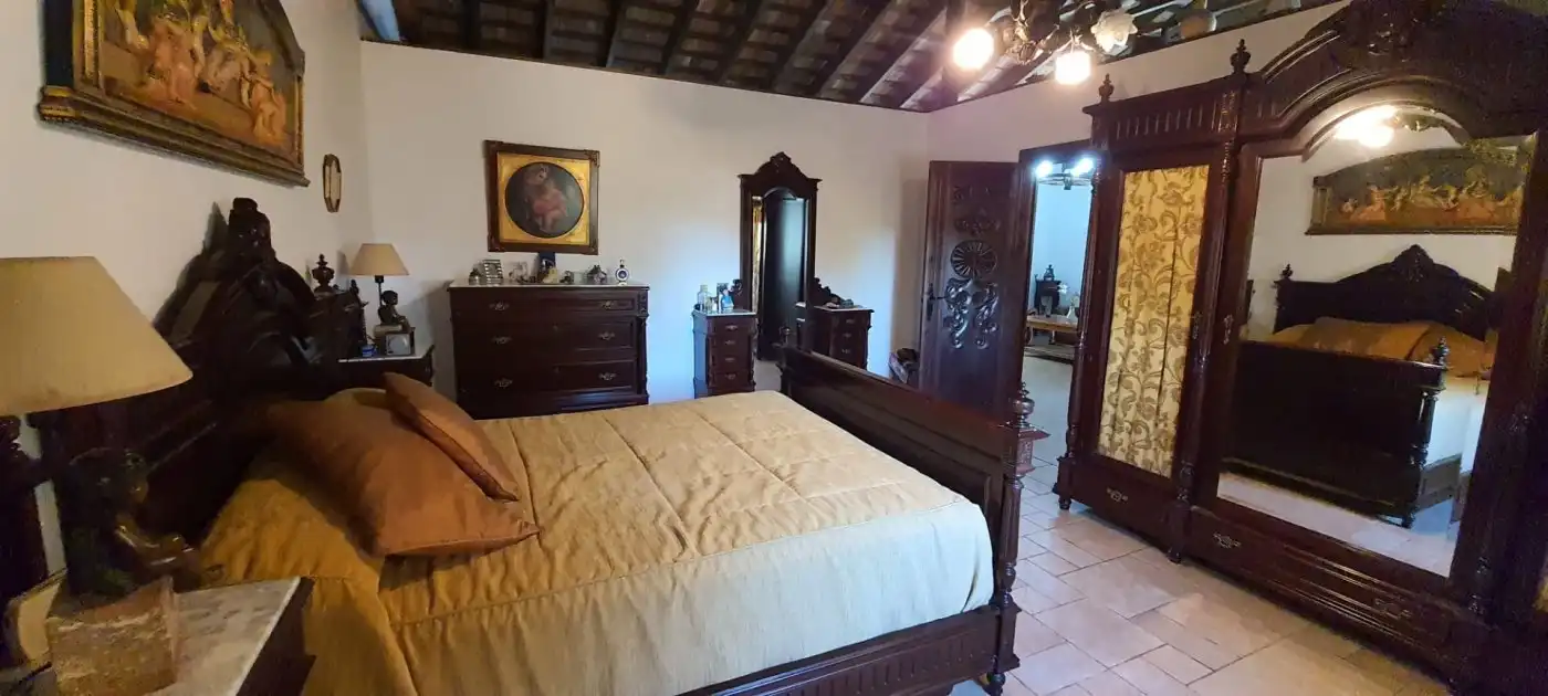 Habitación de Casa o chalet en venta en San Roque con Jardín privado, Terraza y Piscina