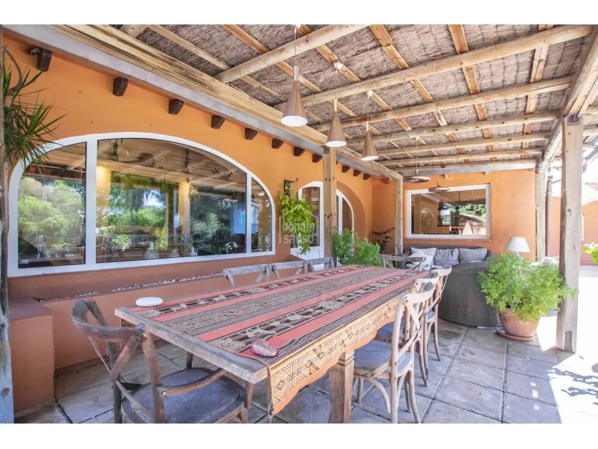 Casa rústica amb piscina en venda a Llucmaçanes, imagen 7