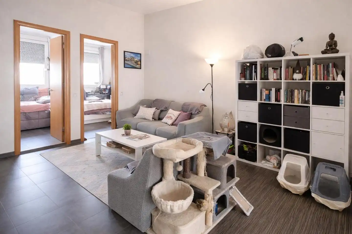 Living room of Flat for sale in Badalona