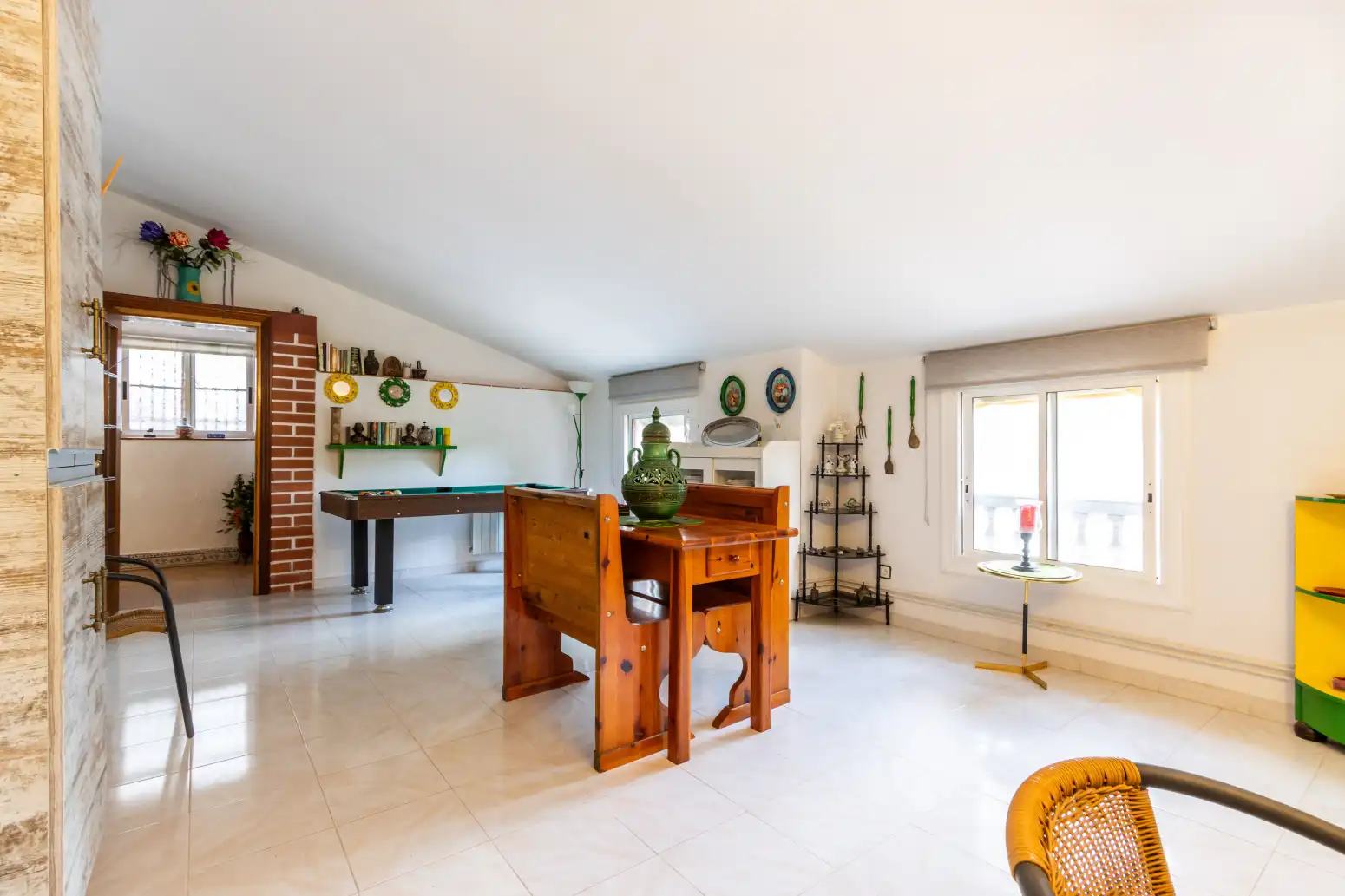 Sala de estar de Casa o chalet en venta en Vacarisses con Calefacción, Jardín privado y Terraza