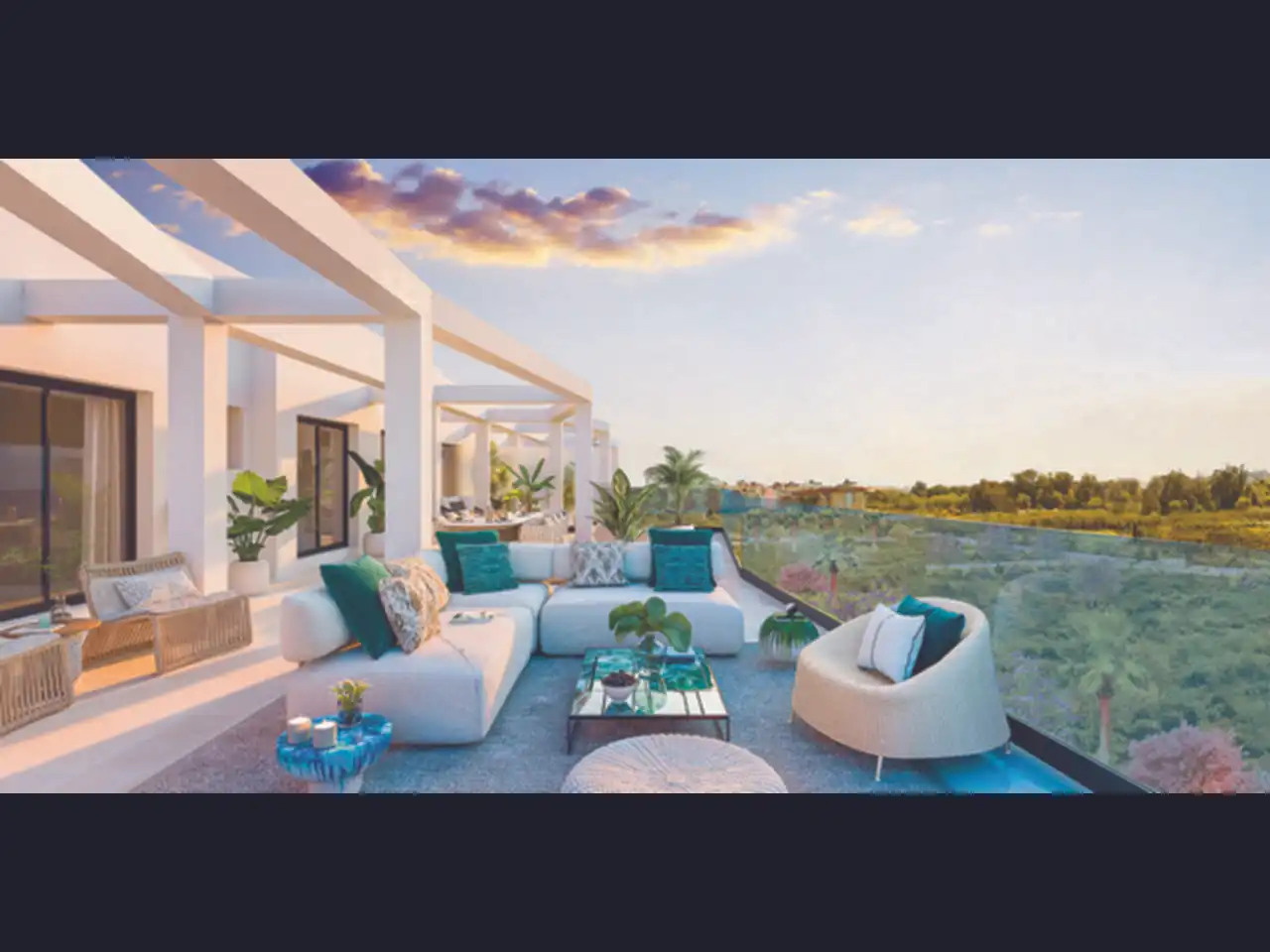 Terrace of Flat for sale in Mijas  with Air Conditioner, Terrace and Storage room