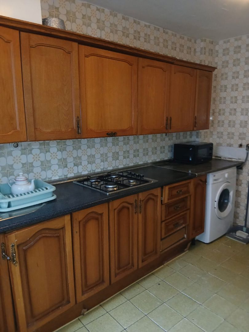Kitchen of Flat to rent in  Granada Capital  with Terrace, Furnished and Washing machine