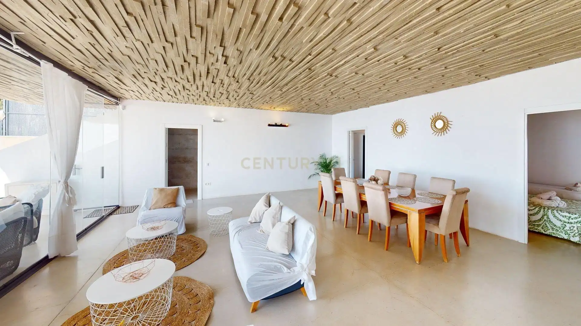 Sala d'estar de Casa o xalet en venda en Benalmádena amb Aire condicionat, Piscina i Rentadora